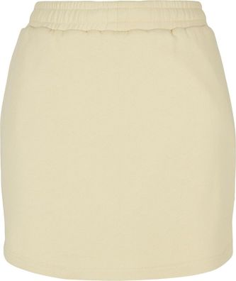 Urban Classics Damen Ladies Organic Terry Mini Skirt Softyellow