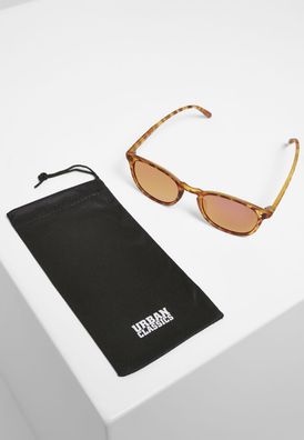 Urban Classics Sonnenbrille Sunglasses Arthur UC Brown Leo/ Rosé