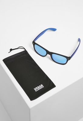 Urban Classics Sonnenbrille Sunglasses Likoma Mirror UC Black/ Blue
