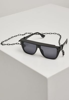 Urban Classics Sonnenbrille 108 Chain Sunglasses Visor Black