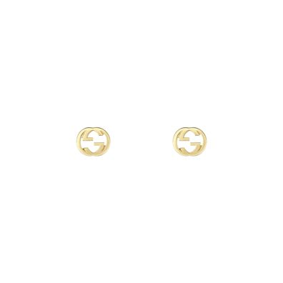 Gucci – YBD748543002 – Ineinandergreifende G-Ohrringe aus 18-karätigem Gelbgold
