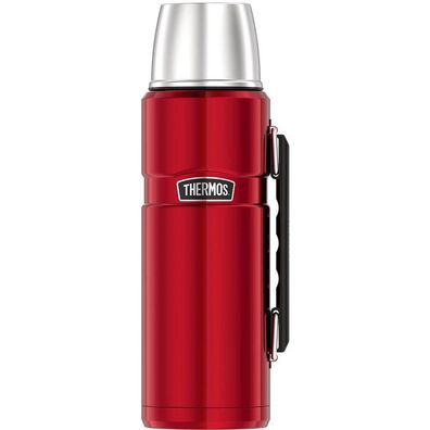 Thermos 4003.248.120 Isolierflasche Stainless KING 1,2 Liter rot
