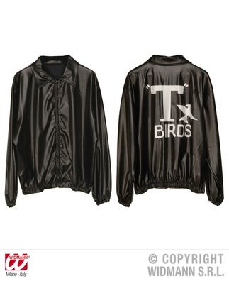 T-Bird Jacke schwarz - Größe: M/ L