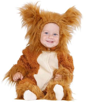 Kostüm Löwe mit Kapuze Baby - Größe: 80cm (0-6 Monate)