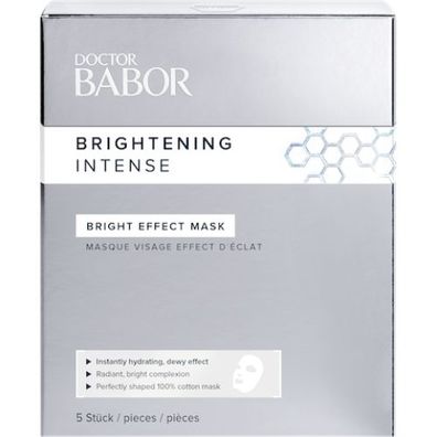 DOCTOR BABOR Brightening Intense Bright Effect Mask 5 Stück (Gr. Reisegröße)