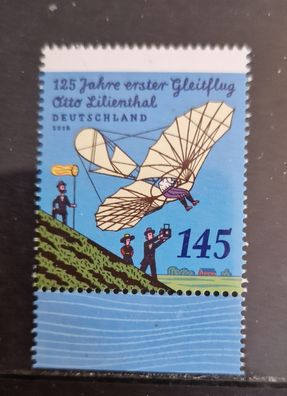 BRD - MiNr. 3254 - 125. Jahrestag des ersten Gleitschirmfluges durch Otto Lilienthal