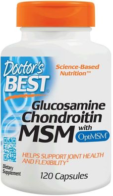 Glucosamine, Chondroitin with MSM - 120 caps
