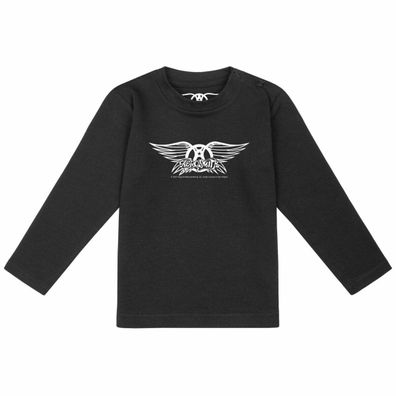 Aerosmith (Logo Wings) - Baby Longsleeve 100% offizielles Merch
