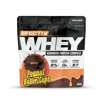 Whey Protein, Peanut Butter Cups - 2000g