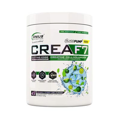 Genius Nutrition CreaF7 (405g) Stormy Lime