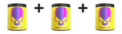3 x Genius Nutrition WARCRY Energy (300g) Energy Fruits