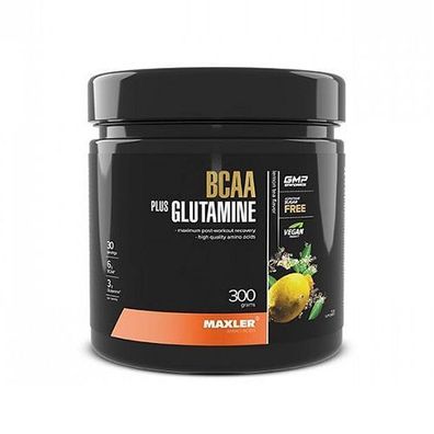 Maxler BCAA + Glutamine (300g) Lemon Tea
