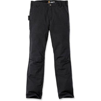 carhartt Stretch DUCK DOUBLE FRONT - Black 104 30/30