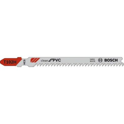 Bosch
Stichsägeblatt T 102 H Clean for PVC. 3er-Pack