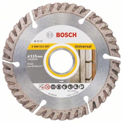 Bosch
Diamanttrennscheibe Standard for Universal. 115 x2