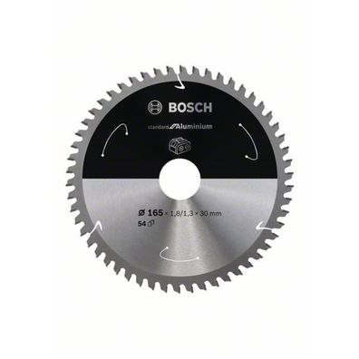 Bosch
Kreissägeblatt Standard for Aluminium, 165x1.8/1.3x30, 54 Zähne