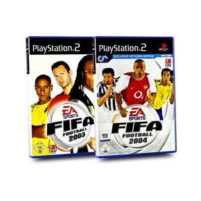 PlayStation 2 FIFA Spiele Bundle : FIFA Football 2003 + FIFA Football 2004 - 2 Spiele