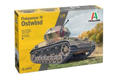 Italeri Flakpanzer IV Ostwind Panzer 510006594 Maßstab 1:35 Nr. 6594 Bausatz