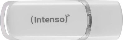 Intenso Flash Line, 32 GB USB-C Stick, Super Speed USB 3.1 Gen 1x1, weiß