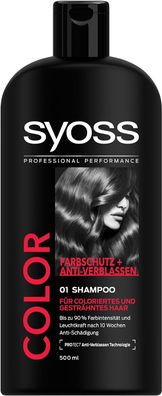 SYOSS Color Farbschutz + Anti-Verblassen Shampoo 500ml