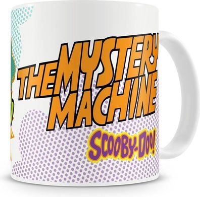 Scooby Doo Mystery Machine Coffee Mug Kaffeebecher White