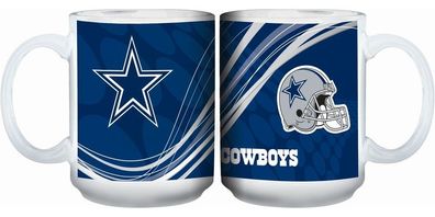 Dallas Cowboys Dynamic 2 Mug American Football NFL Blau-445ml