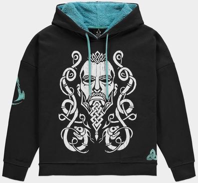 Assassin's Creed Valhalla - Women's Hoodie With Teddy Hood Black