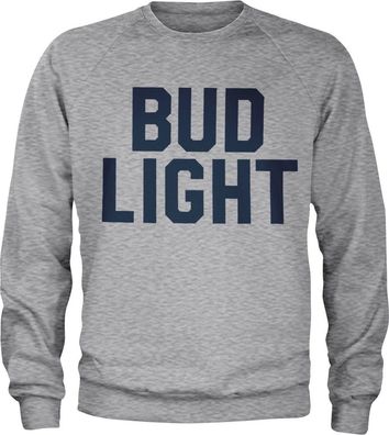 Budweiser Bud Light Varsity Sweatshirt Heather-Grey