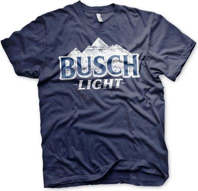 Busch Light Beer T-Shirt Navy