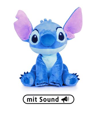 Disney Plüschtier Stitch mit Sound 20 cm (Gr. Klein (15-35 cm))