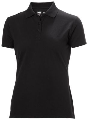 Helly Hansen Female Shirt 79168 W Manchester Polo 990 Black