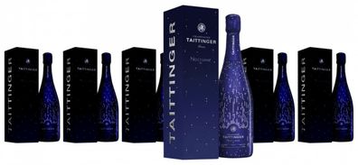 6 x Champagne Taittinger Nocturne City Lights