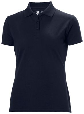 Helly Hansen Damen T-Shirt Manchester Polo Shirt Navy