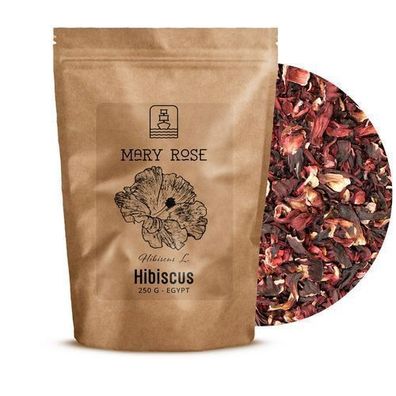 Mary Rose – Hibiskus – Sudan-Malve (Blütenblätter) 250 g