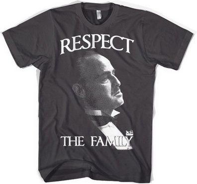 The Godfather Respect The Family Dark-Grey