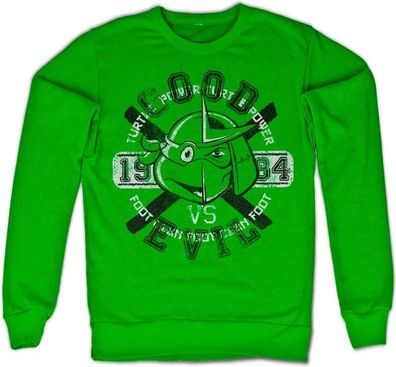 Teenage Mutant Ninja Turtles TMNT Good VS Evil Sweatshirt Green