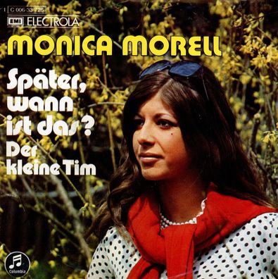 7" Cover Monica Morell - Später wann ist das