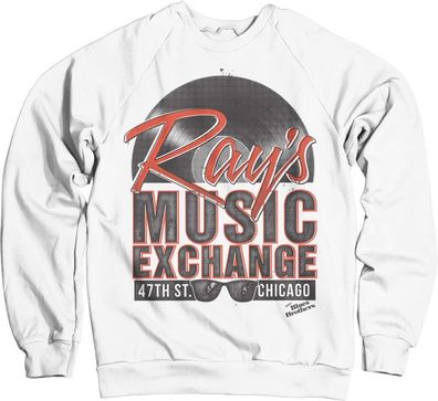 Blues Brothers Ray's Music Exchange Sweatshirt White