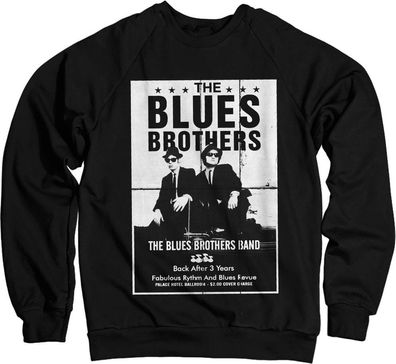 The Blues Brothers Poster Sweatshirt Black