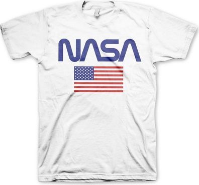 NASA Old Glory T-Shirt White