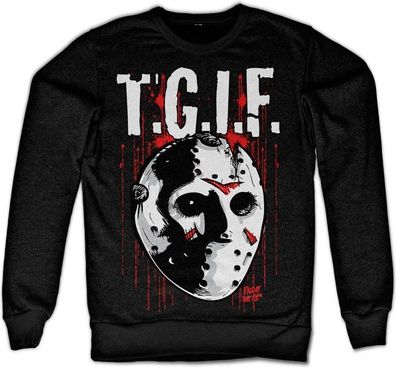 Friday The 13th T.G.I.F. Sweatshirt Black