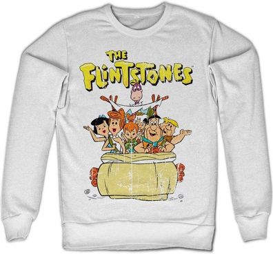 The Flintstones Sweatshirt White