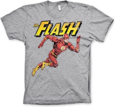 The Flash Running T-shirt Heather-Grey