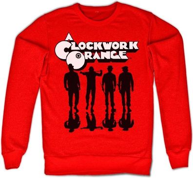 Clockwork Orange Shadows Sweatshirt Red