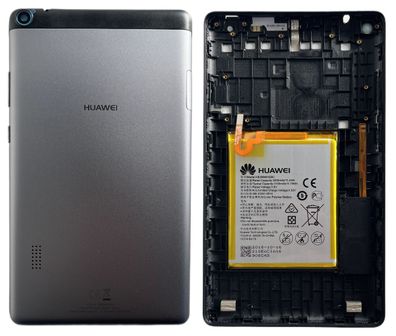Original Huawei MediaPad T3 7" Akkudeckel BG2-W09 + Akku HB3096481EBC Grau Neu