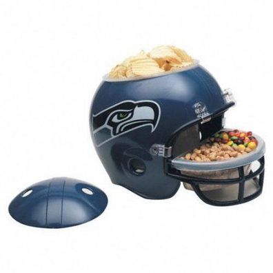 Seattle Seahawks Snack Helmet American Football NFL Blue