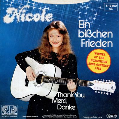7" Cover Nicole - Ein bißchen Frieden