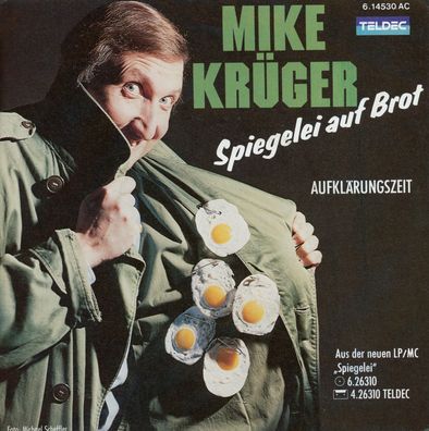 7" Cover Mike Krüger - Spiegelei auf Brot