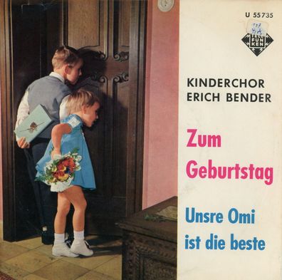7" Cover Kinderchor Erich Bender - Zum Geburtstag