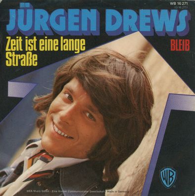 7" Cover Jürgen Drews - Zeit ist eine lange Straße